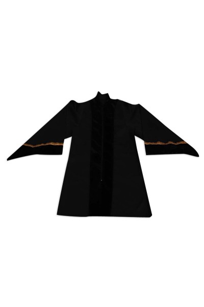 graduation gown and collar